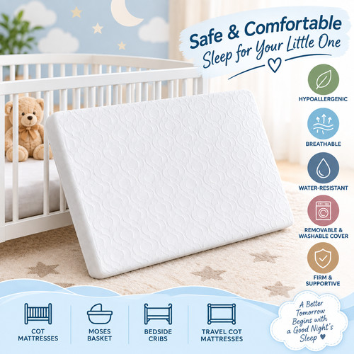 Baby travel cot bed mattress - baby,