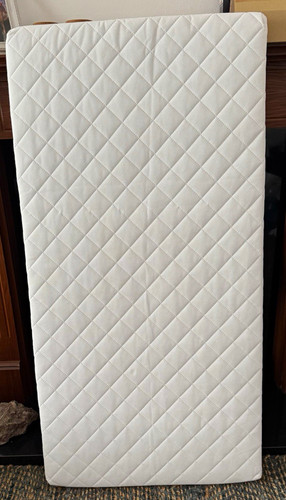 White quilted mattress - white,