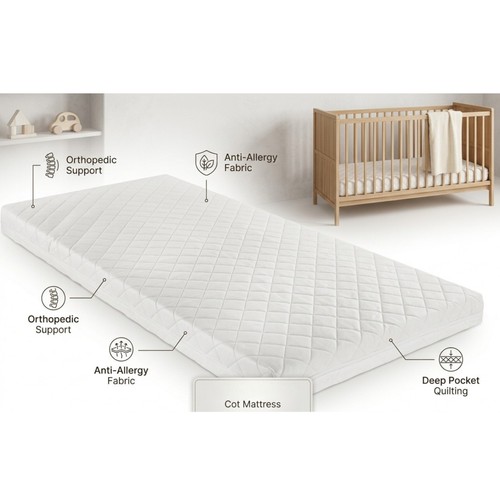 Extra thick travel cot - travel,